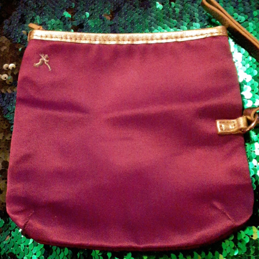 Purple wristlet
